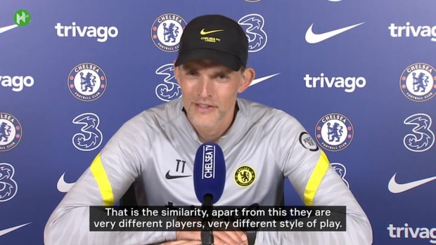 Thomas Tuchel on Harry Kane vs Romelu Lukaku